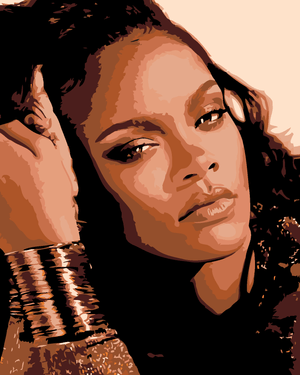 Goblen cu diamante - RIHANNA