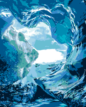 Goblen cu diamante - PEISAJ ARCTIC (TED DAVIS)
