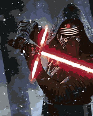 Goblen cu diamante - KYLO RENN (RĂZBOIUL STELELOR)