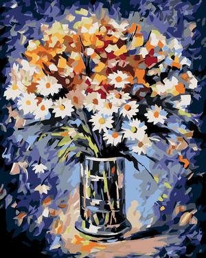 Goblen cu diamante - BUCHET DE MARGARETE