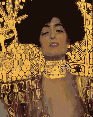 Goblen cu diamante - JUDITH (G. KLIMT)