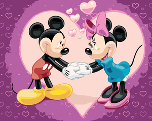 Goblen cu diamante - Pictură după numere - MICKEY MOUS...