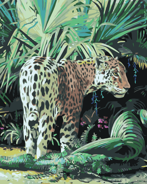 Goblen cu diamante - GHEPARD (D. RUSTY RUST)