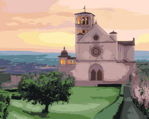 Goblen cu diamante - BAZILICA SF. FRANCIS DIN ASSISI, ...