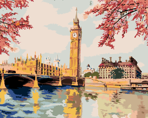 Goblen cu diamante - BIG BEN TOAMNA