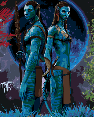 Goblen cu diamante - ATITUDINEA PANDORILOR (Avatar)