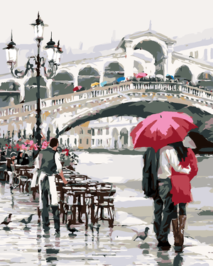 Goblen cu diamante - ÎNDRĂGOSTIȚI SUB UMBRELĂ (RICHARD...