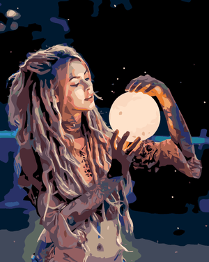 Goblen cu diamante - LUNA