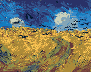 Goblen cu diamante - Lan de Secară (VINCENT VAN GOGH)