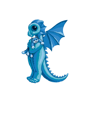 Goblen cu diamante - DRAGON ÎN FORMĂ DE K (SUE ELLEN B...