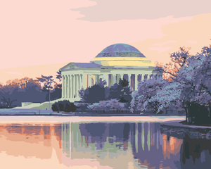 Goblen cu diamante - MEMORIALUL JEFFERSON, SUA (TED DA...