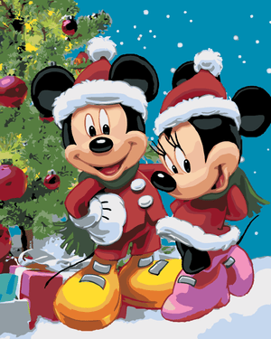 Goblen cu diamante - Pictură după numere - MICKEY MOUS...