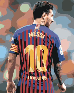 Goblen cu diamante - MESSI