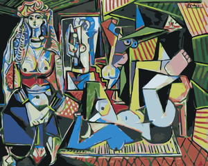 Goblen cu diamante - FEMEI CUBISM