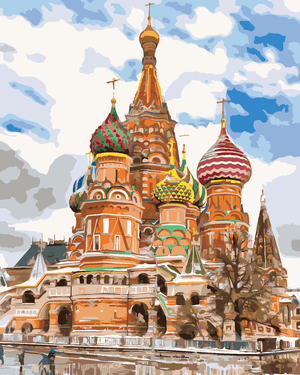 Goblen cu diamante - CATEDRALA SF. BASIL DIN MOSCOVA