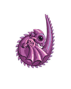 Goblen cu diamante - DRAGON ÎN FORMĂ DE D (SUE ELLEN B...