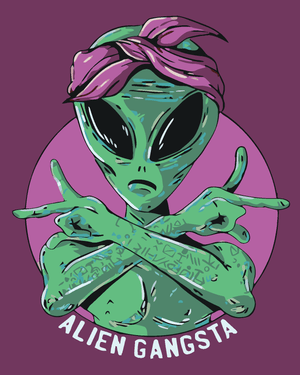 Goblen cu diamante - ALIEN GANGSTA