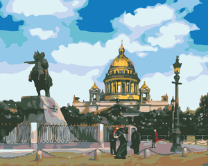 Goblen cu diamante - SANKT PETERSBURG