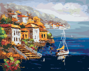 Goblen cu diamante - PORT GRECESC