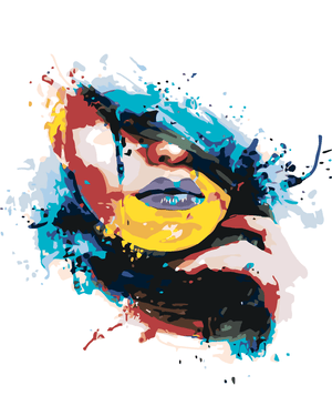 Goblen cu diamante - PORTRET, PICTURĂ ABSTRACTĂ