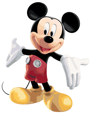 Goblen cu diamante - Pictură după numere - MICKEY MOUS...