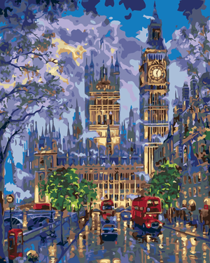 Goblen cu diamante - LONDRA PE TIMP DE NOAPTE