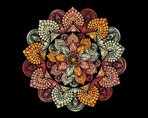 Goblen cu diamante - MANDALA IX