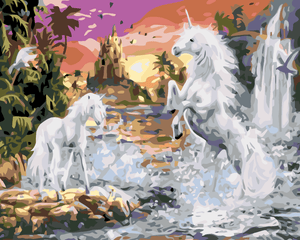 Goblen cu diamante - UNICORN