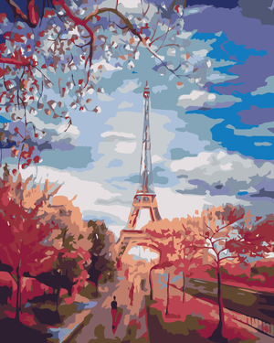 Goblen cu diamante - BULEVARD CĂTRE TURNUL EIFFEL