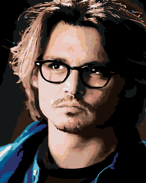 Goblen cu diamante - JOHNNY DEPP