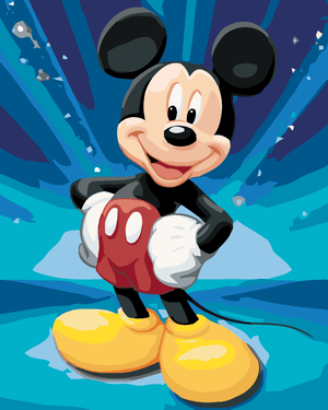 Goblen cu diamante - Pictură după numere - MICKEY MOUS...