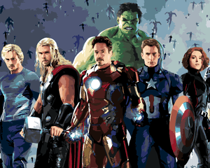 Goblen cu diamante - POSTER AVENGERS: EPOCA LUI ULTRON