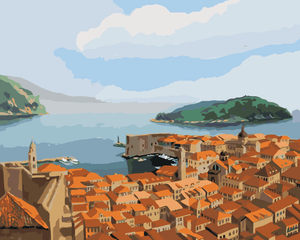 Goblen cu diamante - DUBROVNIK, CROAȚIA