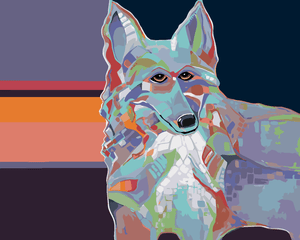 Goblen cu diamante - CÂINE COLLIE (JONNA JAMES)