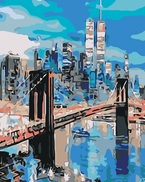 Goblen cu diamante - PODUL BROOKLYN