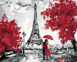 Goblen cu diamante - SĂRUT SUB TURNUL EIFFEL