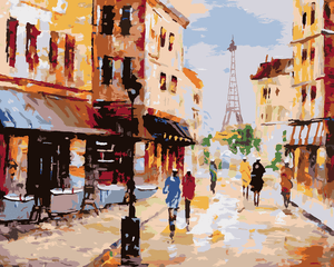 Goblen cu diamante - O STRADĂ DIN PARIS