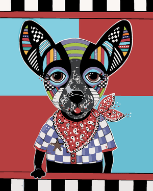 Goblen cu diamante - CHIHUAHUA (JONNA JAMES)