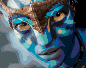 Goblen cu diamante - NEYTIRI PORTRET (Avatar)