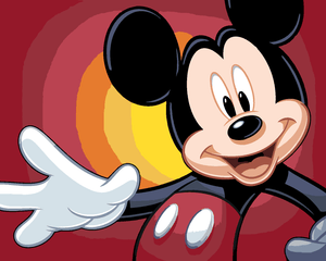 Goblen cu diamante - Pictură după numere - MICKEY MOUSE