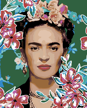 Goblen cu diamante - FRIDA KAHLO I.