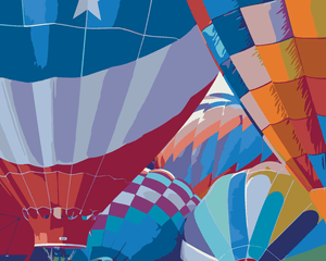 Goblen cu diamante - BALON CU AER CALD (DENNIS FRATES)