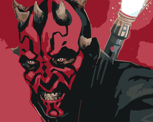 Goblen cu diamante - PORTRETUL LUI DARTH MAUL