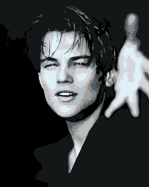 Goblen cu diamante - LEONARDO DICAPRIO
