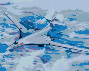 Goblen cu diamante - AVION