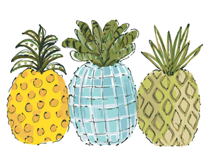 Goblen cu diamante - ANANAS COLORAT (HALEY BUSH)